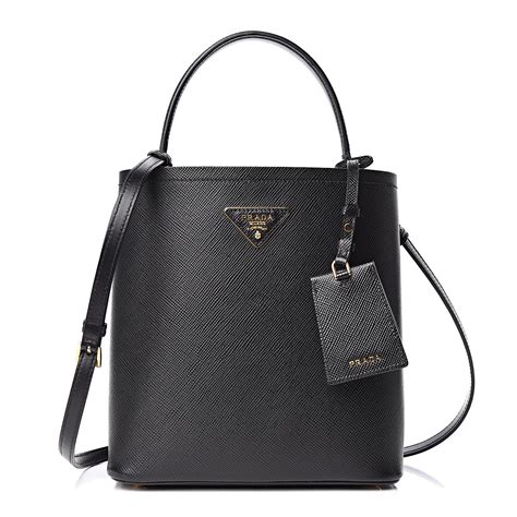 prada saffiano bucket bag panier|PRADA Saffiano Cuir Calfskin Medium Panier Bucket Bag Soleil .